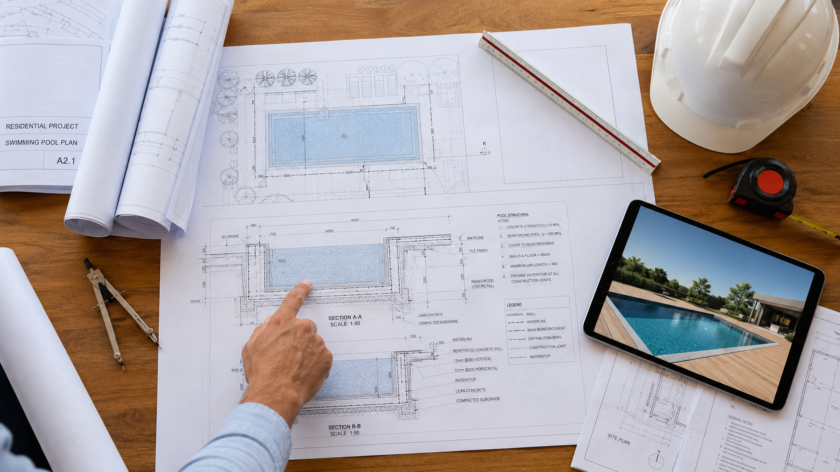 Pool Builders in Abu Dhabi - swimming pool service 2