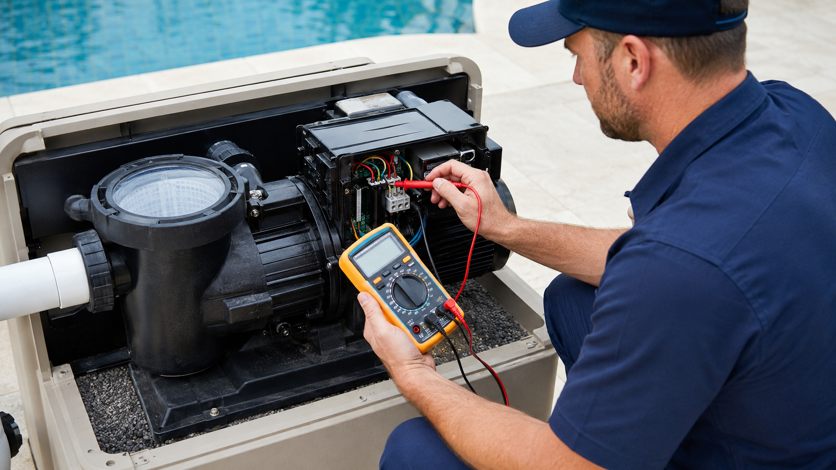 Pool Contractors in Abu Dhabi - swimming pool service 3