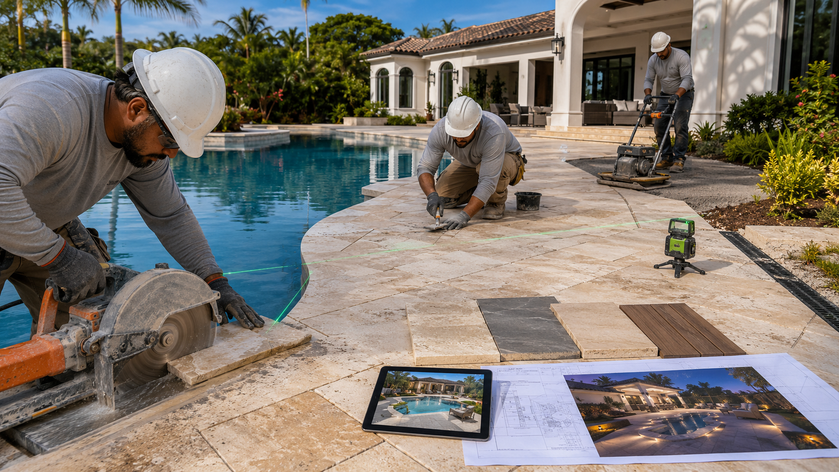 Pool Decking in Abu Dhabi - swimming pool service 29